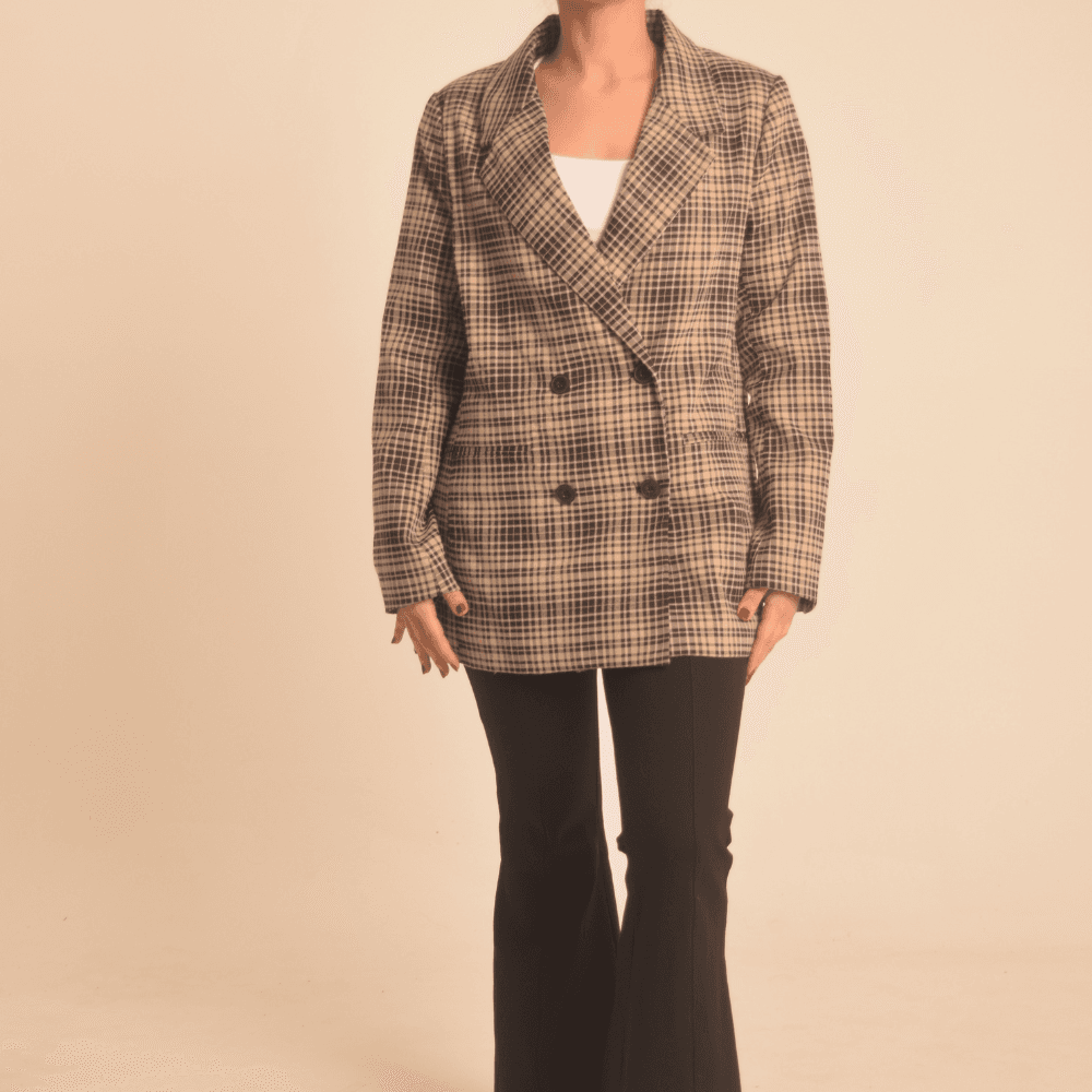 Blazer a cuadros