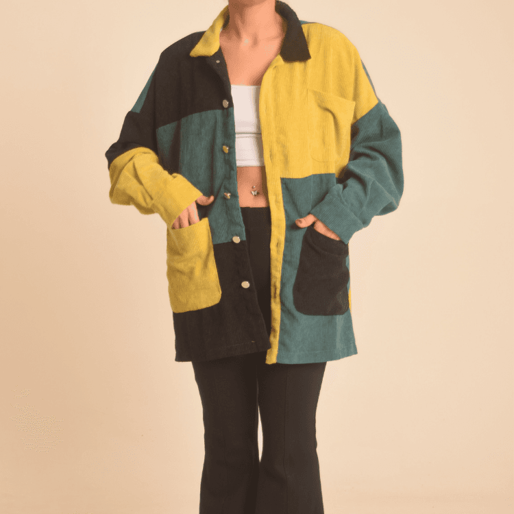 Camisa Oversized de Pana